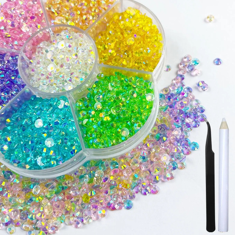 Beauty Gems Makeup - 3920 Peças de Strass de Resina
