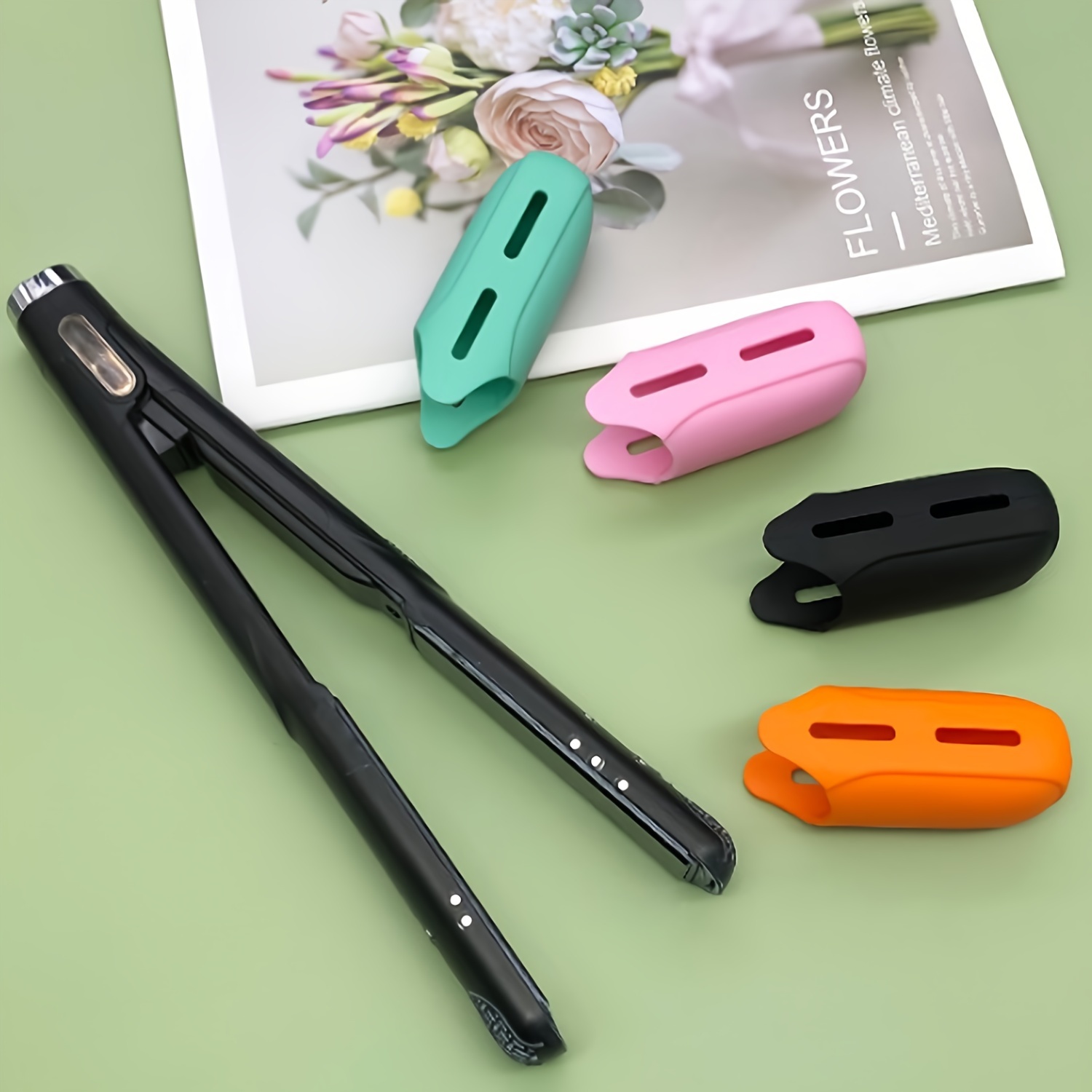 Hair Straightener - Capa Protetora Térmica para Ferramentas de