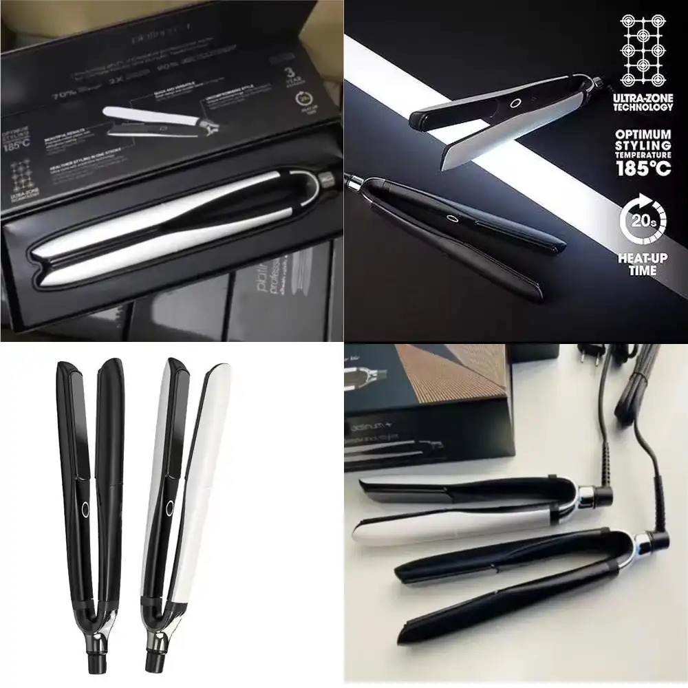 Hair Straightener - Modelador de Cabelo Profissional Platinum+ Chronos,