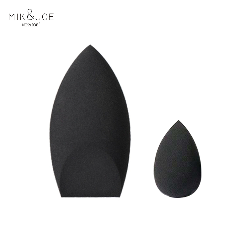 Beauty Blender In Makeup - Esponja de beleza preta 2 peças,