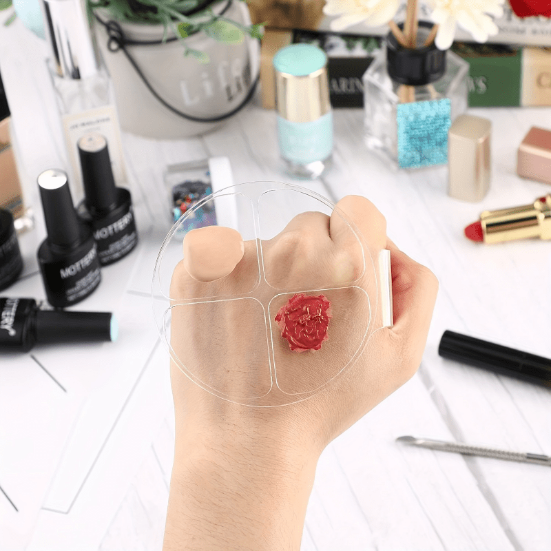 Beauty Makeup Tools - Placa de Mistura de Cores Redonda