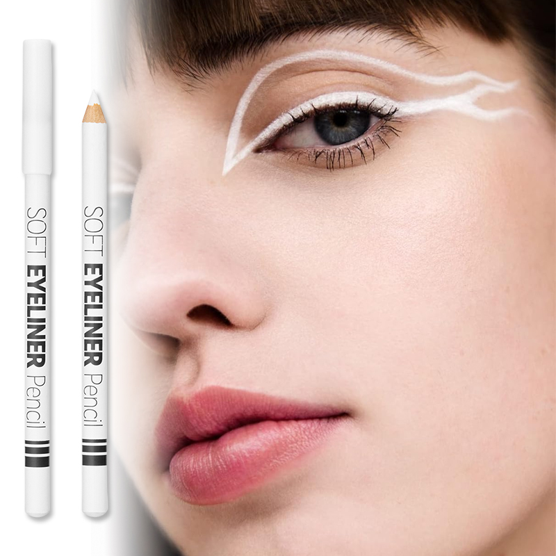 1/12 pçs delineador branco maq - Beauty Linasi Makeup avaliação e preço