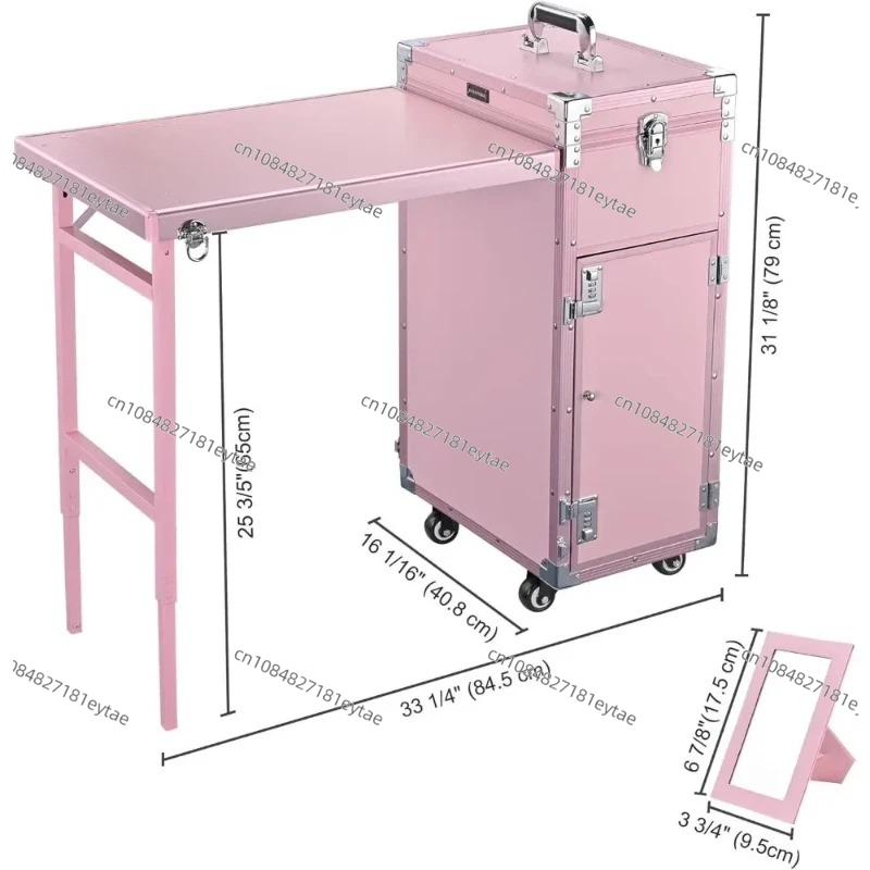 Mesa de manicure dobrável mesa - Beauty Makeup Table avaliação e preço