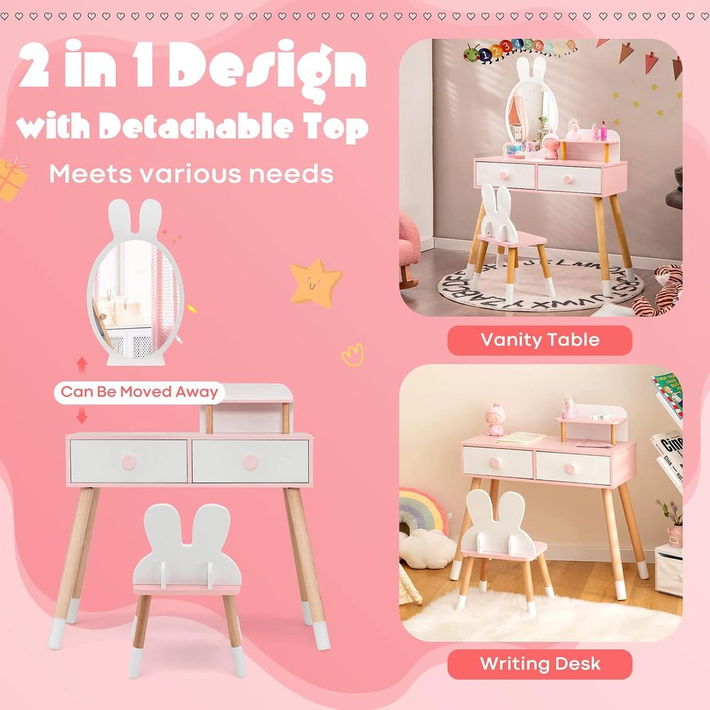 EY Kids Vanity, Conjunto de Me - Beauty Makeup Table avaliação e preço