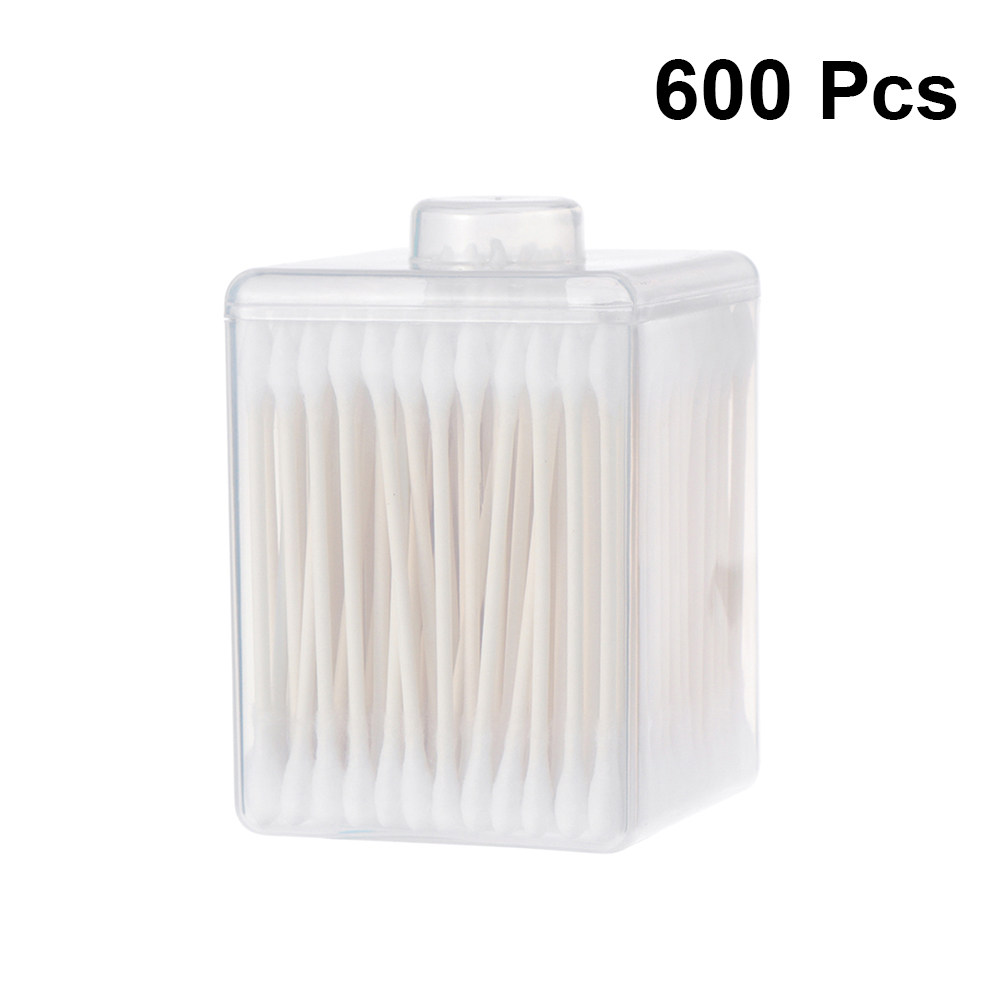 600 Unidades de Cotonetes de D - Beauty Makeup Tools avaliação e preço
