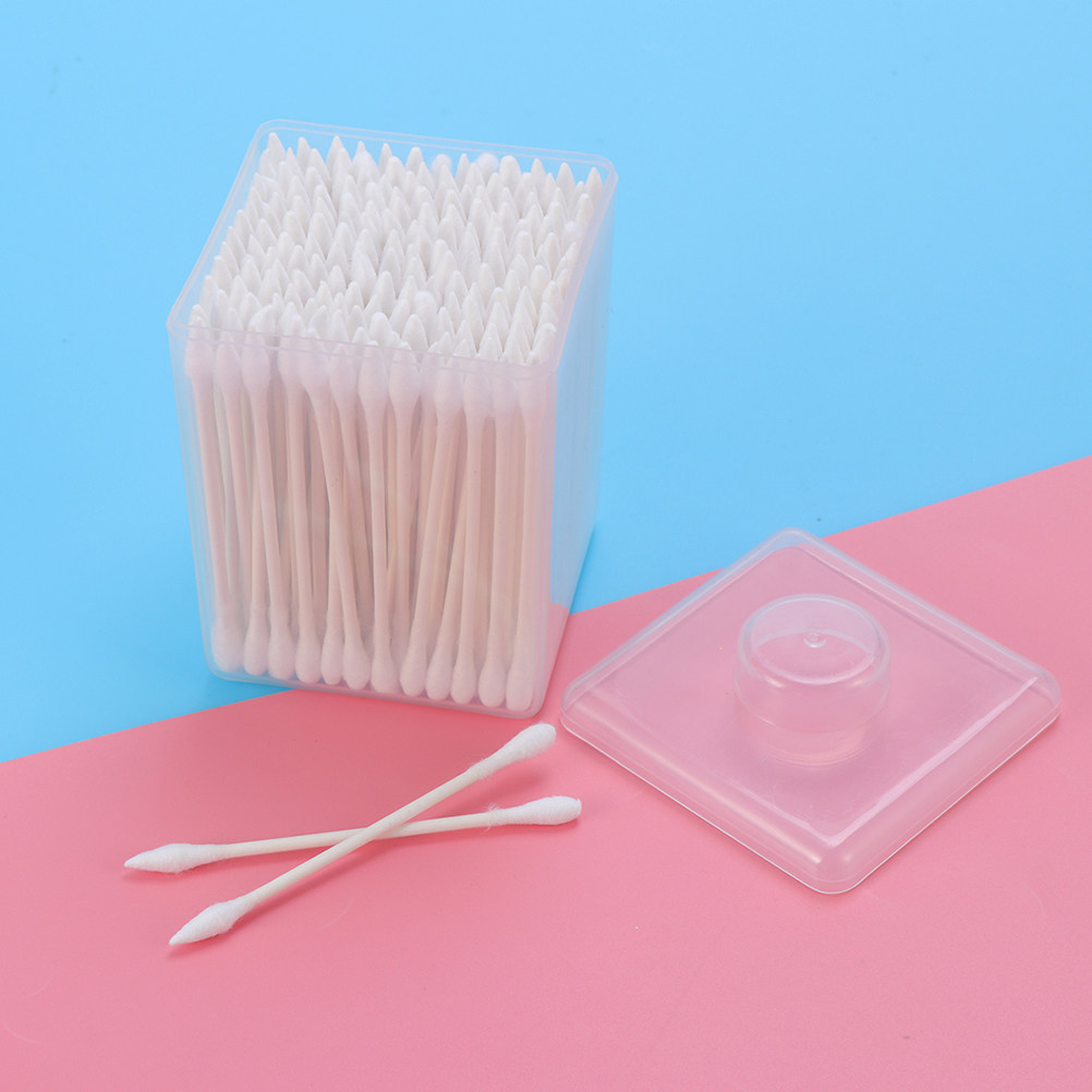 600 Unidades de Cotonetes de D - Beauty Makeup Tools avaliação e preço