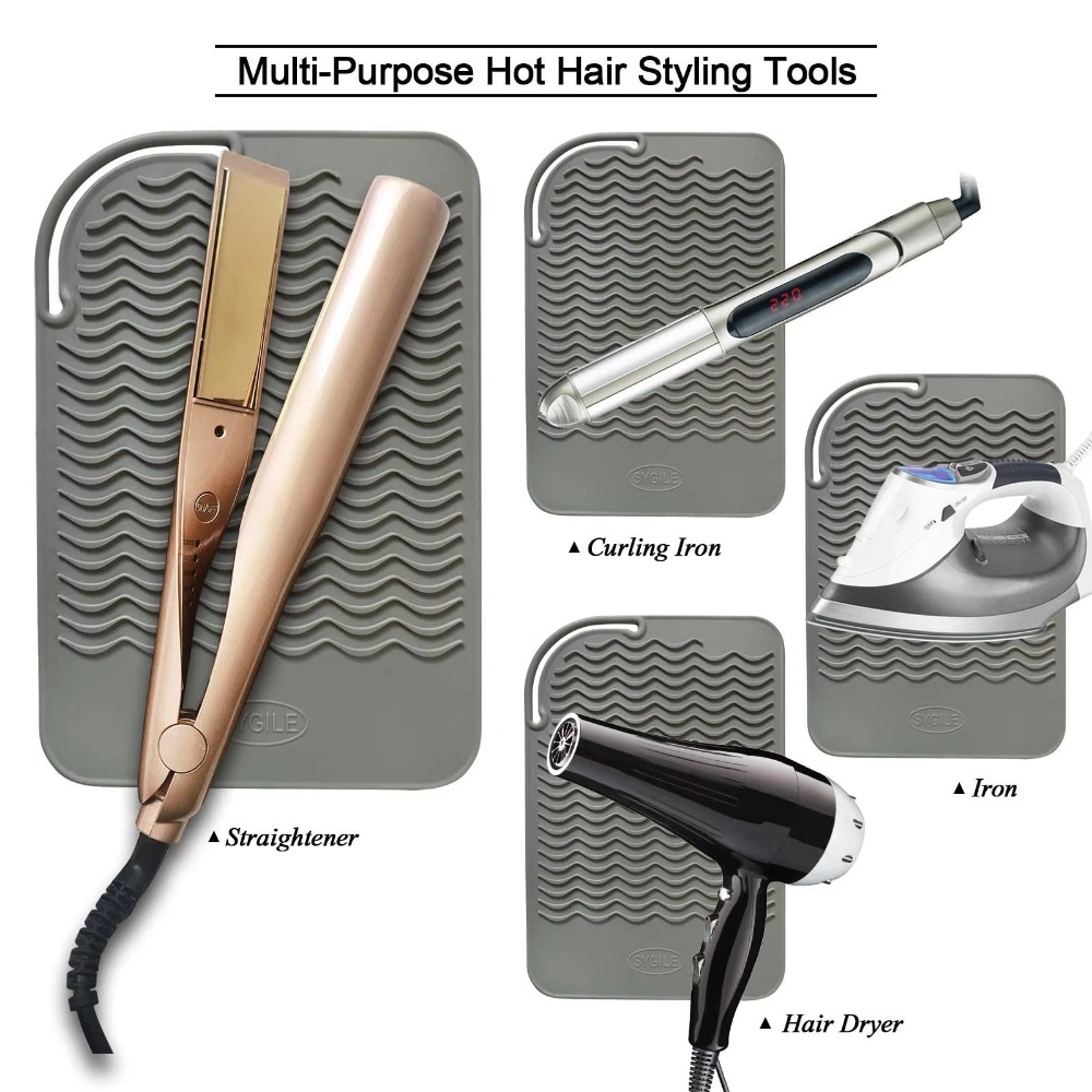 Tapete de Silicone Resistente  - Hair Straightener avaliação e preço