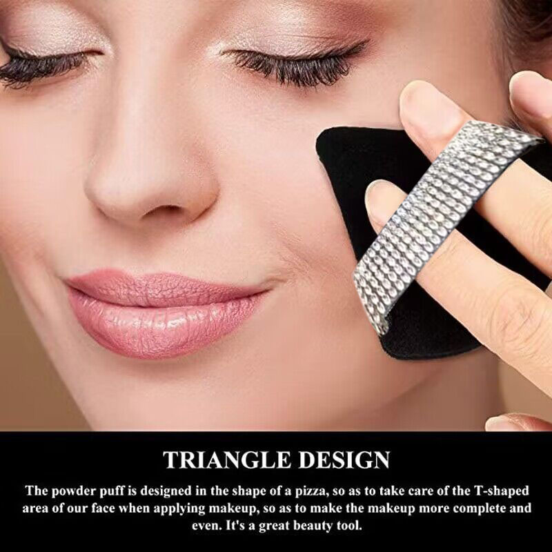 Triângulo de diamante Pó Puff, - Beauty Gems Makeup avaliação e preço