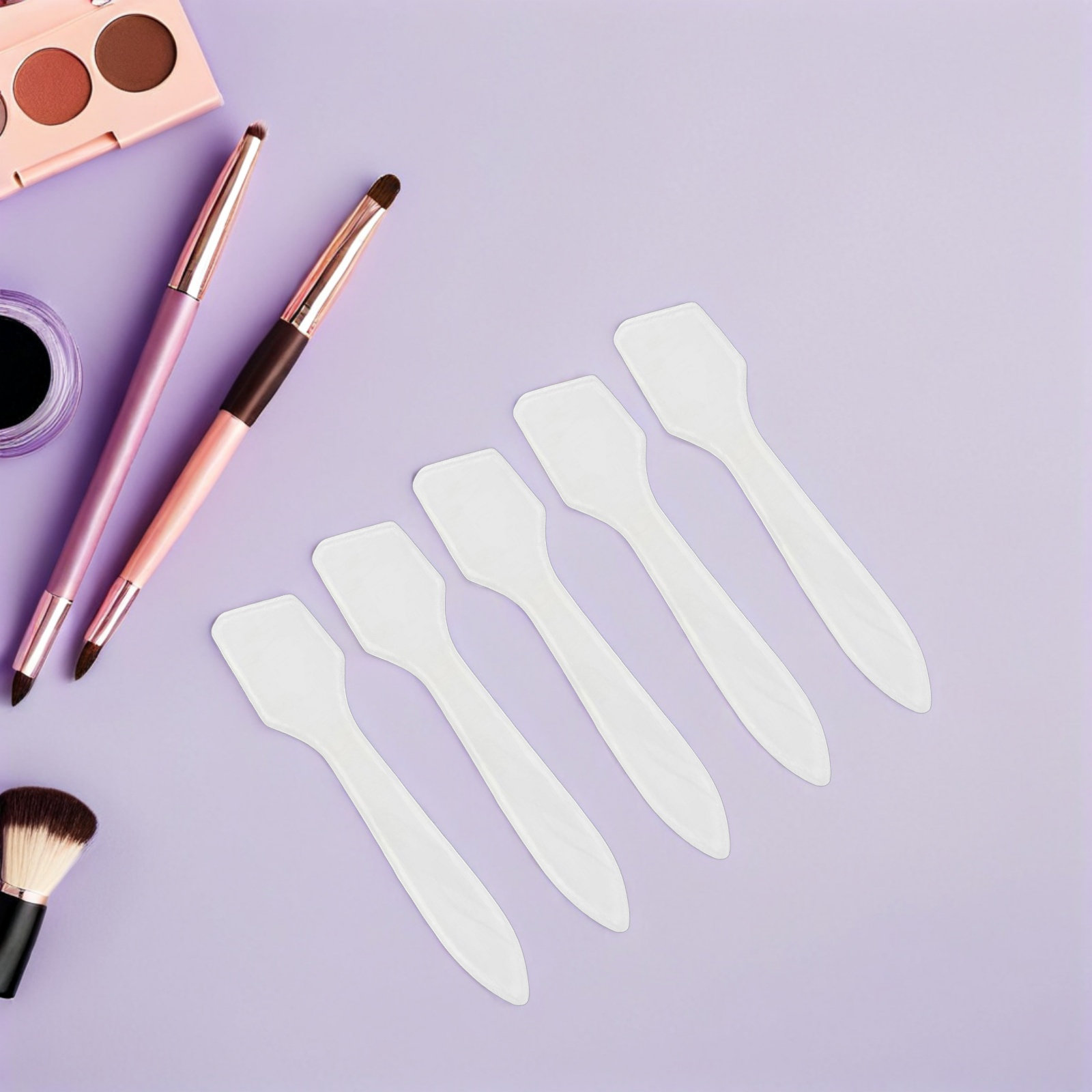 50 Espátulas de Plástico para  - Beauty Makeup Tools avaliação e preço