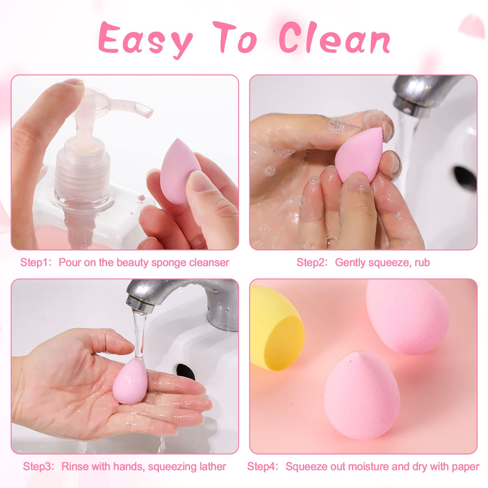 Conjunto de esponjas de maquia - Beauty Blender In Makeup avaliação e preço