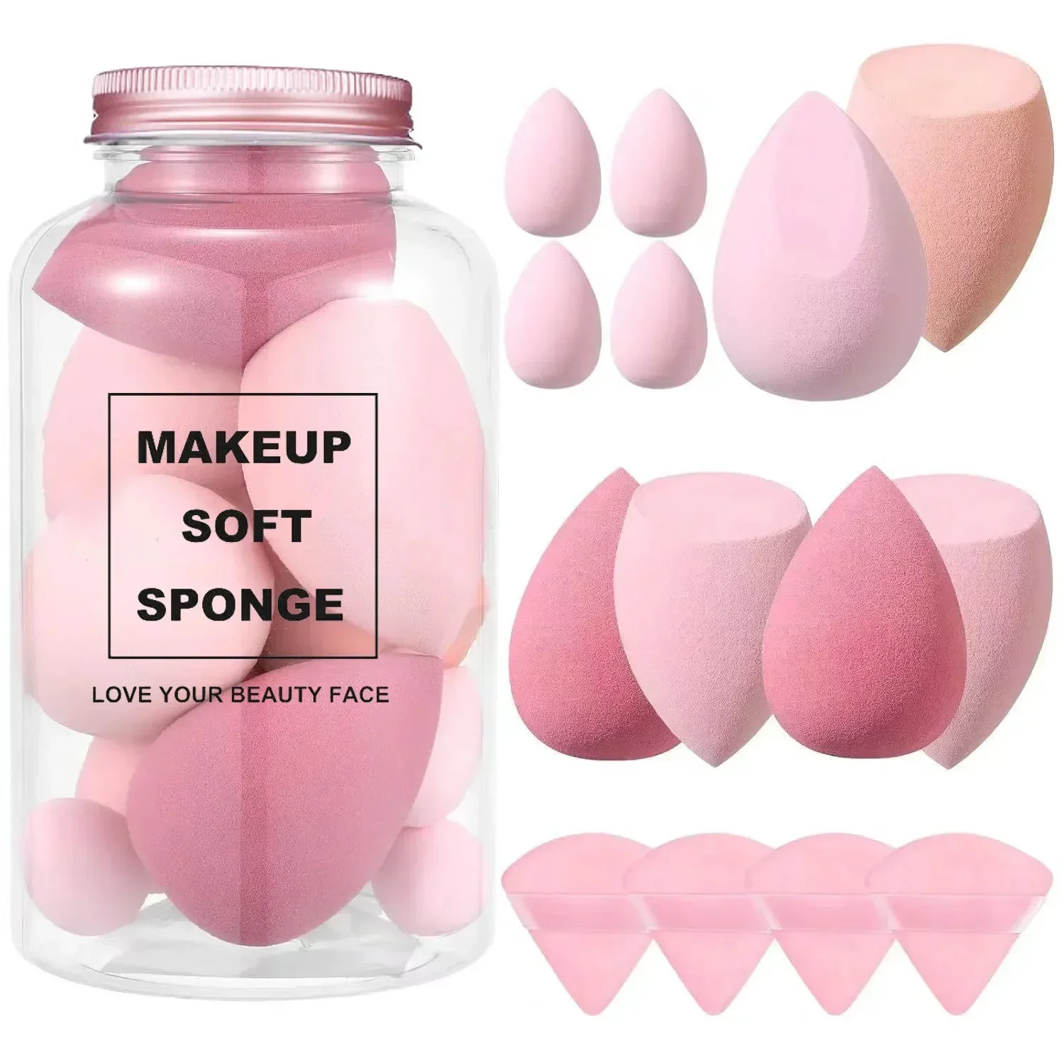 12/14 pçs esponja de maquiagem - Beauty Blender In Makeup avaliação e preço
