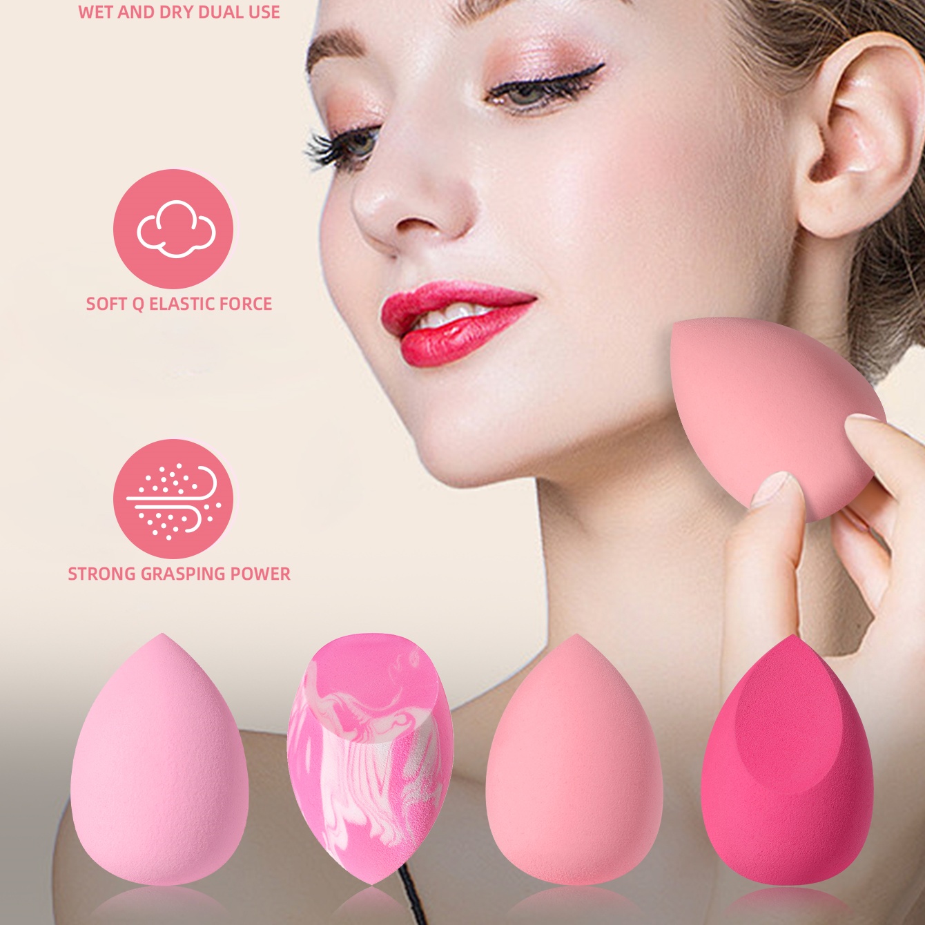 Conjunto de 16 Esponjas de Maq - Beauty Blender In Makeup avaliação e preço