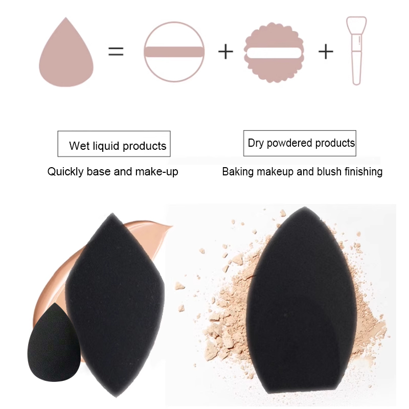 Esponja de beleza preta 2 peça - Beauty Blender In Makeup avaliação e preço